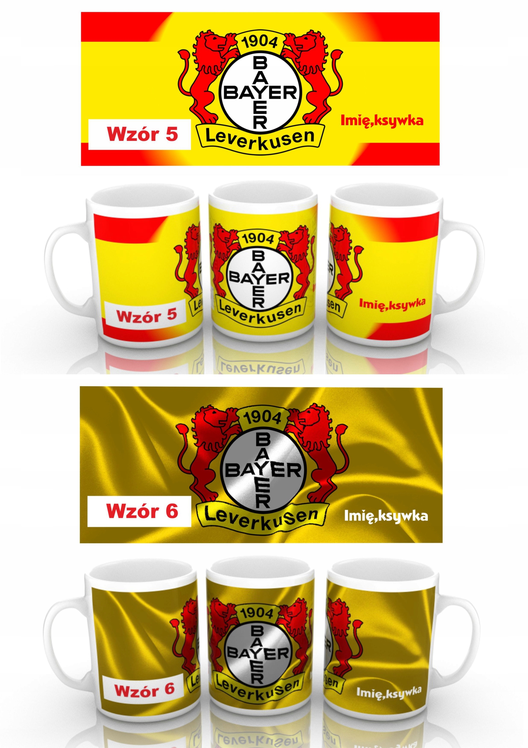 FOTOKUBEK Bayer Leverkusen na prezent Rodzaj kubek