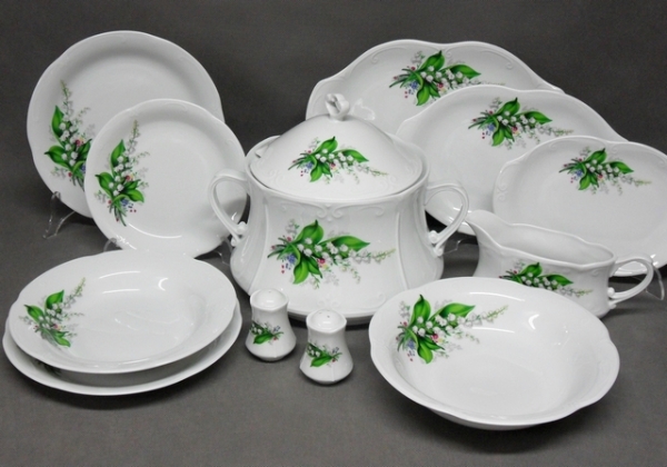 800 KUBEK 300 ml Konwalia IWONA CHODZIEŻ MALCER Zawartość zestawu Filiżanka