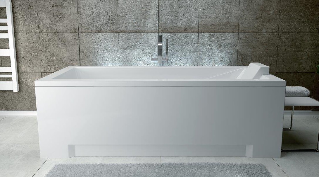 WANNA BESCO NAROŻNA Z PARAWAN/EM 170x70 cm OBUDOWA Linia Modern