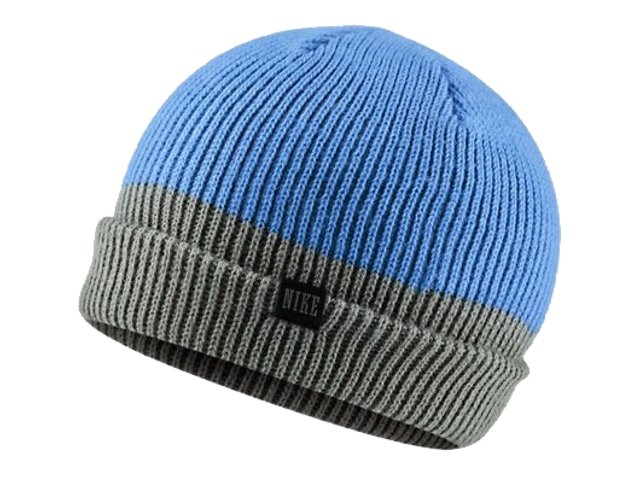 

547765-407 Czapka Zimowa Nike Two Niebiesko-szara