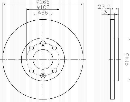 ДИСКИ ТОРМОЗНЫХ КОЛОДОК ПД CITROEN BERLINGO