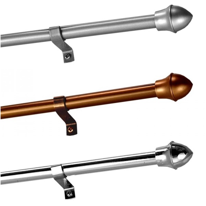 

Mini Karnisz Karnisze Pręciki Cafe 85-135cm Metal