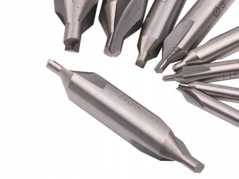NAKIEŁEK NAKIEŁKI NAWIERTAK HSS ZESTAW 9 SZTUK 1-6 Marka EDKAR-Import