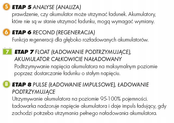ŁADOWARKA PROSTOWNIK CTEK MXS 10A 12 В Максимальная сила тока 10 А