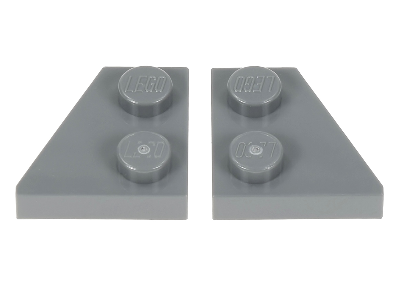 

Lego Płytka 2x2 para 24299+24307 szara ciemna