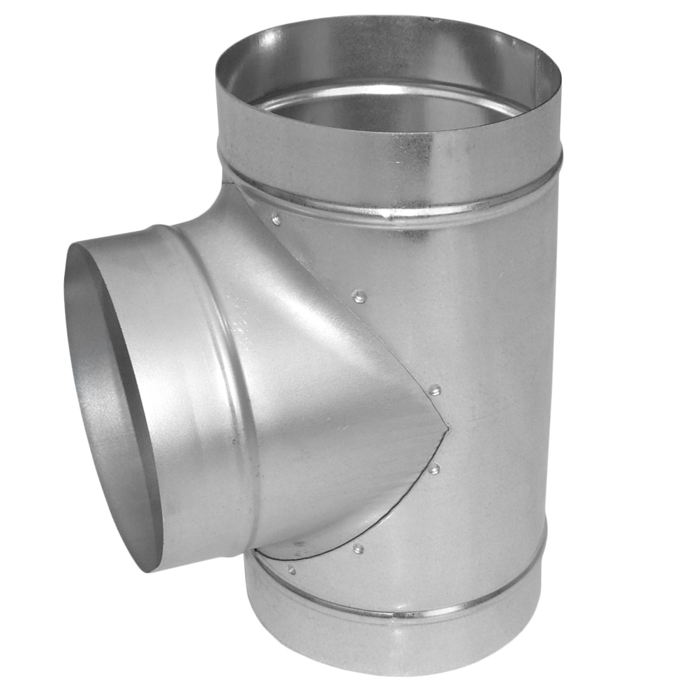 

Trójnik T 3x 400 ocynk kominek Spiro Termoflex