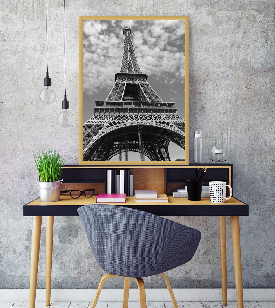 RAMA ALUMINIOWA ZŁOTA 30x40 CM - RAMKA 40x30 Marka Fabryka Ramek