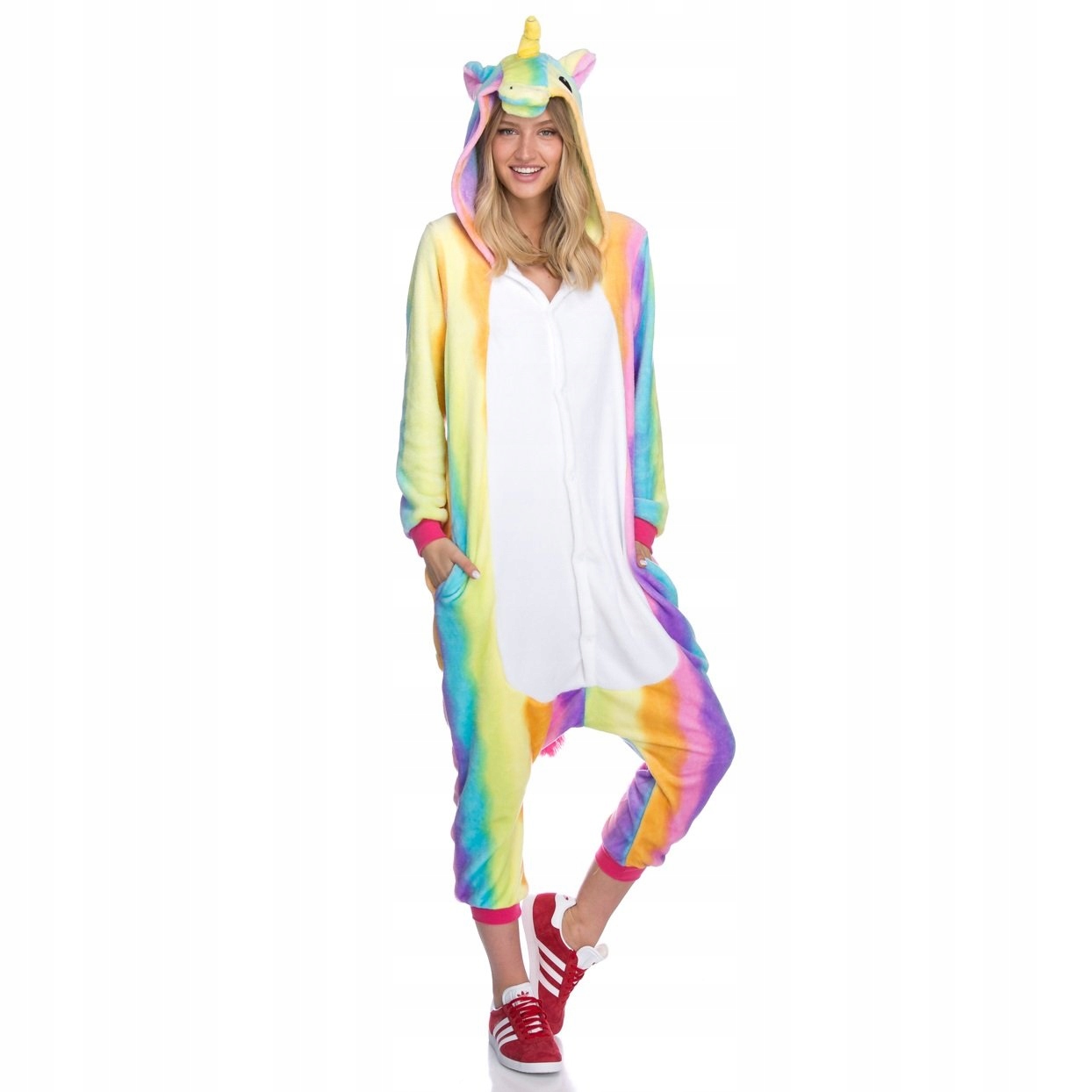 Tuta 'unicorno' In Pile - ROSA - Taglie Forti - 25.00 - Foto 10