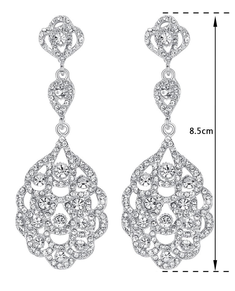 KOMPLET KOLCZYKI+ BRANSOLETKA, SREBRNY Z CYRKONIAM EAN (GTIN) 2000000306100