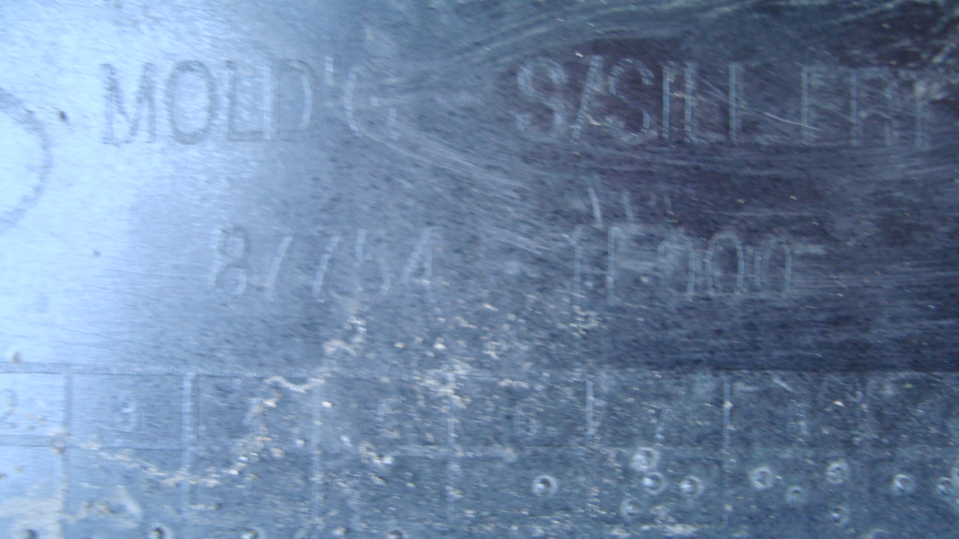 moulding threshold threshold right front KIA SPORTAGE II