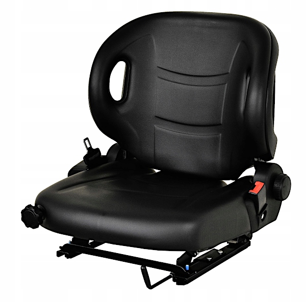 FOTEL OPERATORA Z PASAMI I CZUJNIKIEM WOZEK TOYOTA