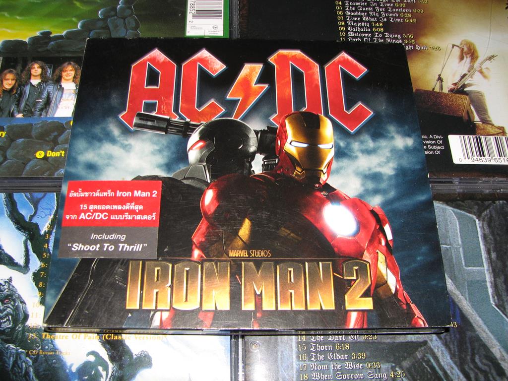 Iron Man 2 CD AC/DC CD • Cena, Opinie - Allegro