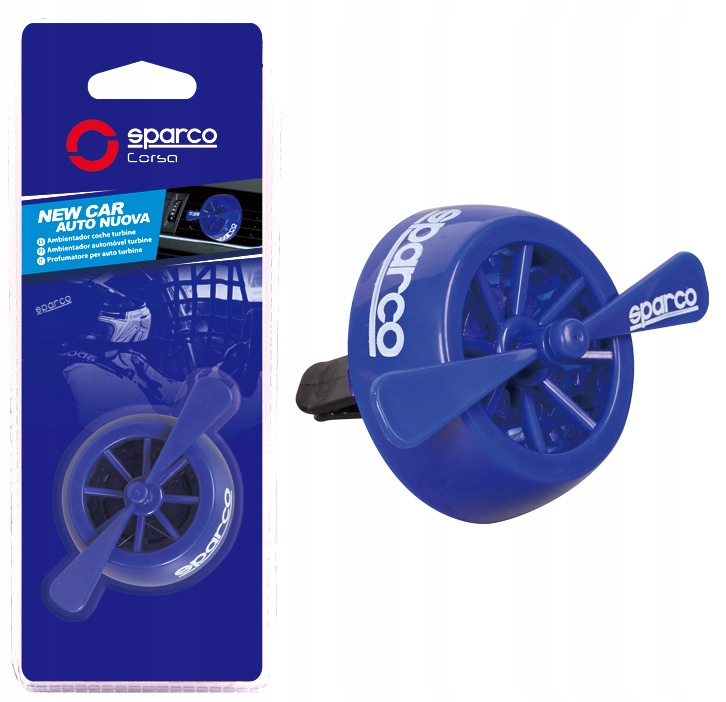 

Zapach Samochodowy Sparco Turbina New Car Śmigło