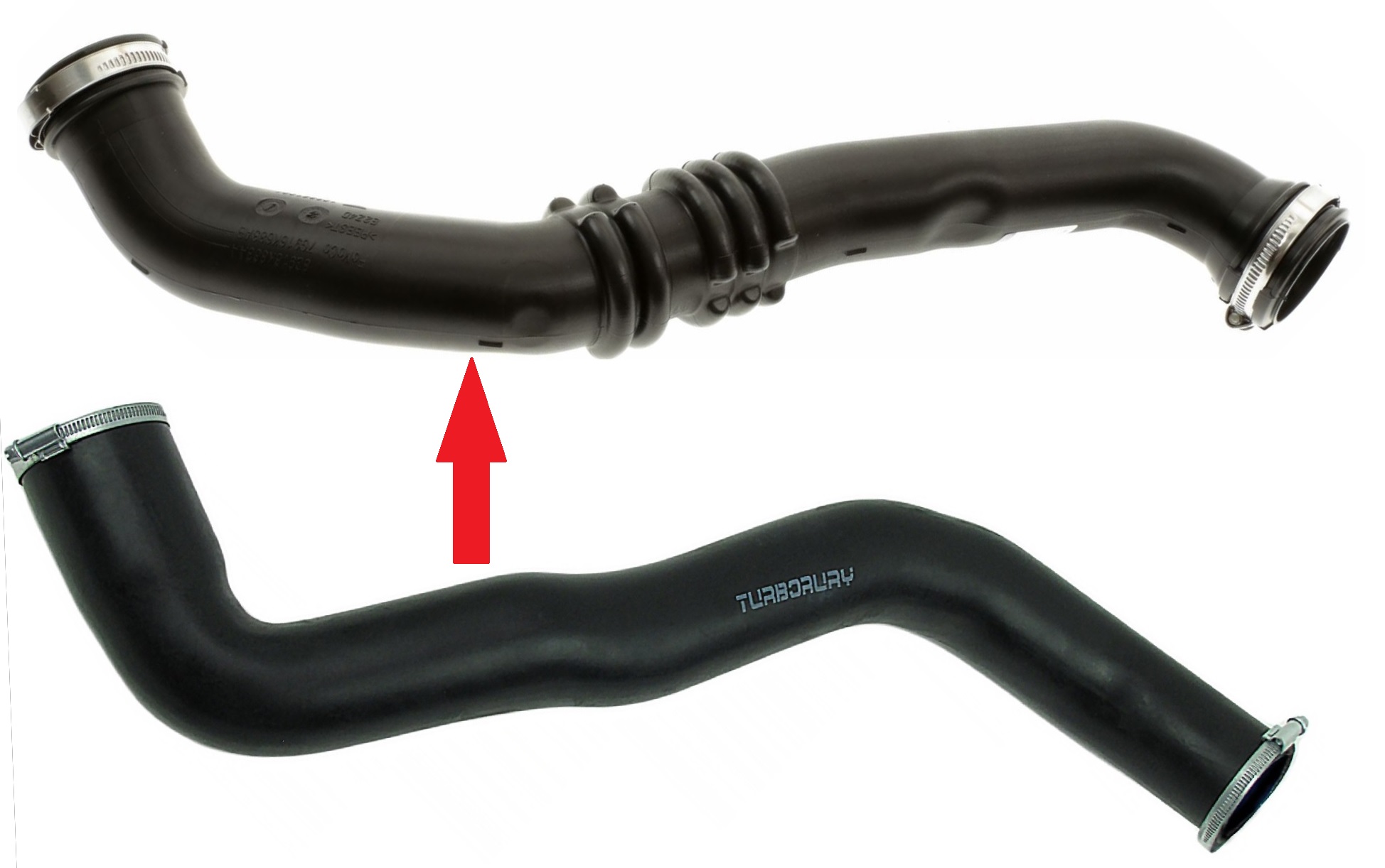 RURA WĄŻ TURBO INTERCOOLERA FORD MONDEO S-MAX 2.0 TDCi 7G91-6K683-AA