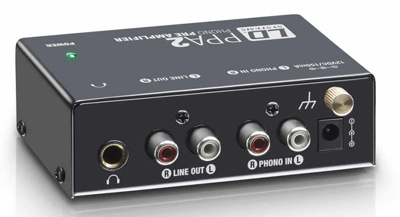 LD SYSTEMS PPA2 PRZEDWZMACNIACZ GRAMOFONOWY Sterowanie automatyczne