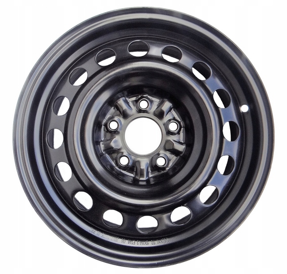 Felgi stalowe 5x108 R16 Volvo V70 2007-2016 Wykończenie BL - czarne