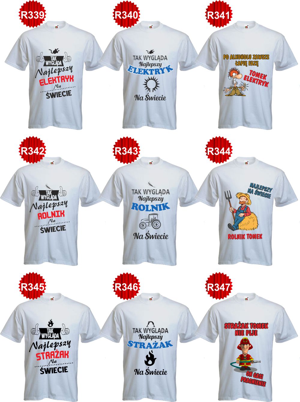 KOSZULKA Prezent dla mechanika z imieniem MECHANIK Rozmiar XL