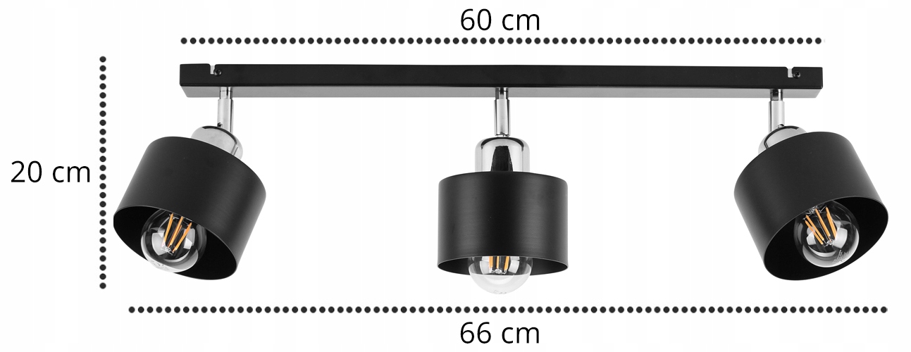LAMPA WISZĄCA SUFITOWA ŻYRANDOL PLAFON METALOWA Rodzaj gwintu E27