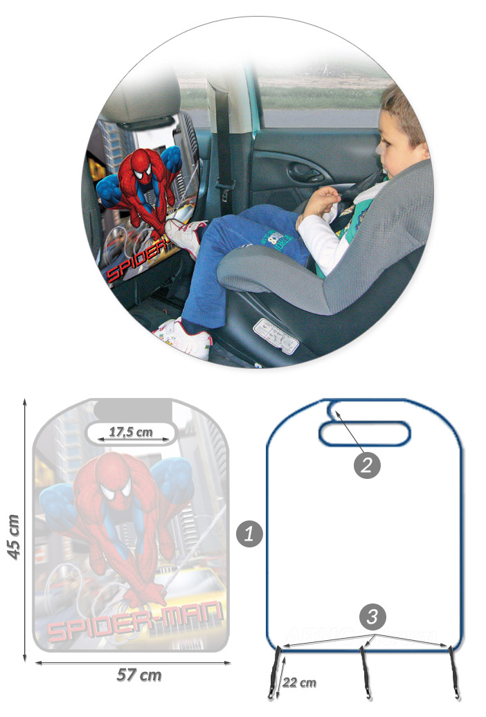 OSŁONA FOTELA SAMOCHODOWEGO DISNEY OCHRANIACZ POKR Rodzaj inny