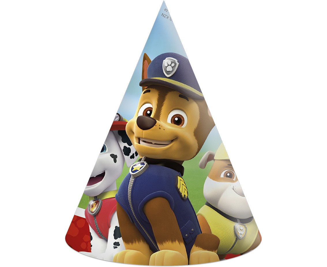 

Czapeczki papierowe Psi Patrol Paw Patrol 6SZT