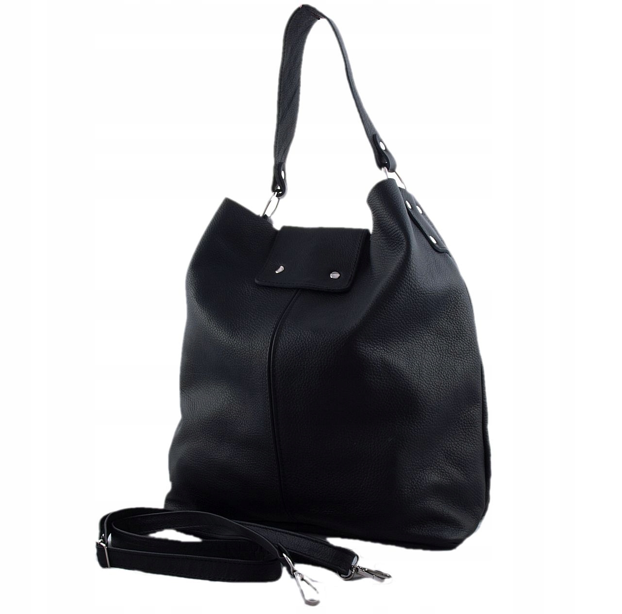 TOREBKA SKÓRZANA WOREK LISTONOSZKA SKÓRA CZARNA Kod producenta worek skóra