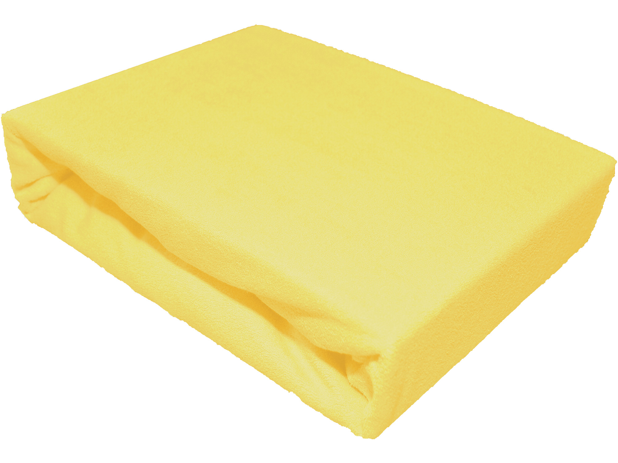 

Prześcieradło frotte z gumką 80x180 kremowe