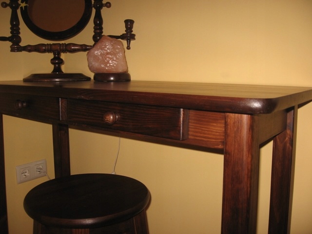 TOALETKA 110x60 STOLIK STÓŁ SOSNOWY BIURKO wymiary Marka inna