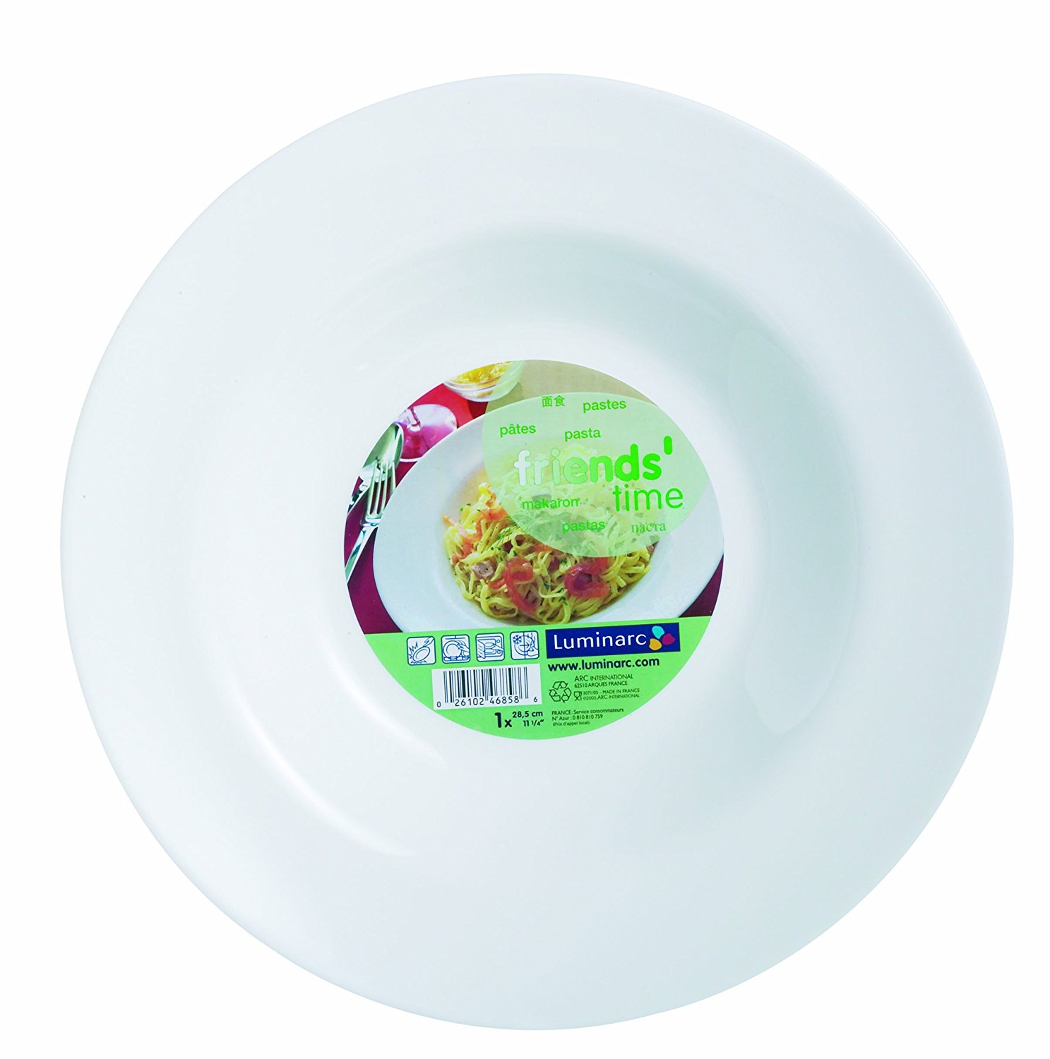 

Talerz 28,5CM Pasta Friend Time Luminarc Spaghetti