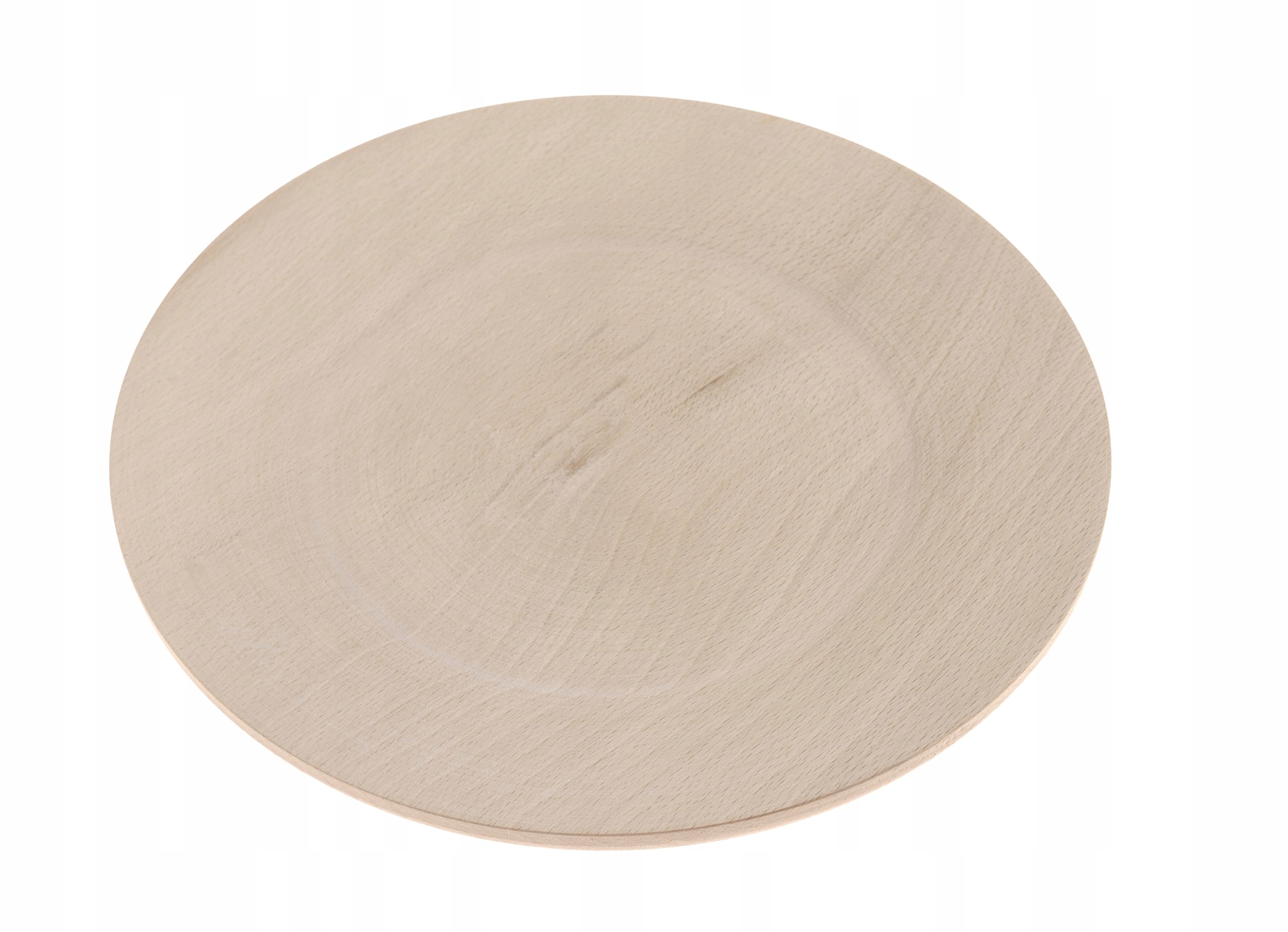 Деревянная тарелка fi22cm из бука в   из Европы доставка .