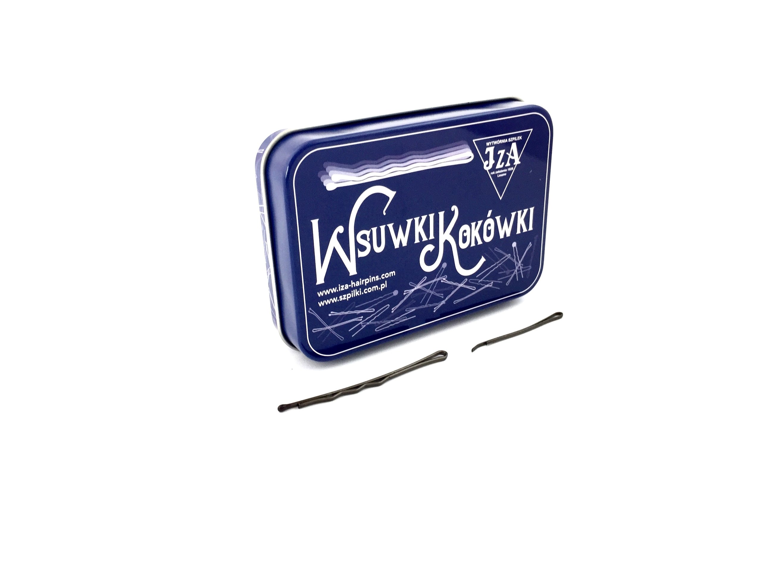 

Zestaw brązowych wsuwek 40 sztuk 40mm 60 mm