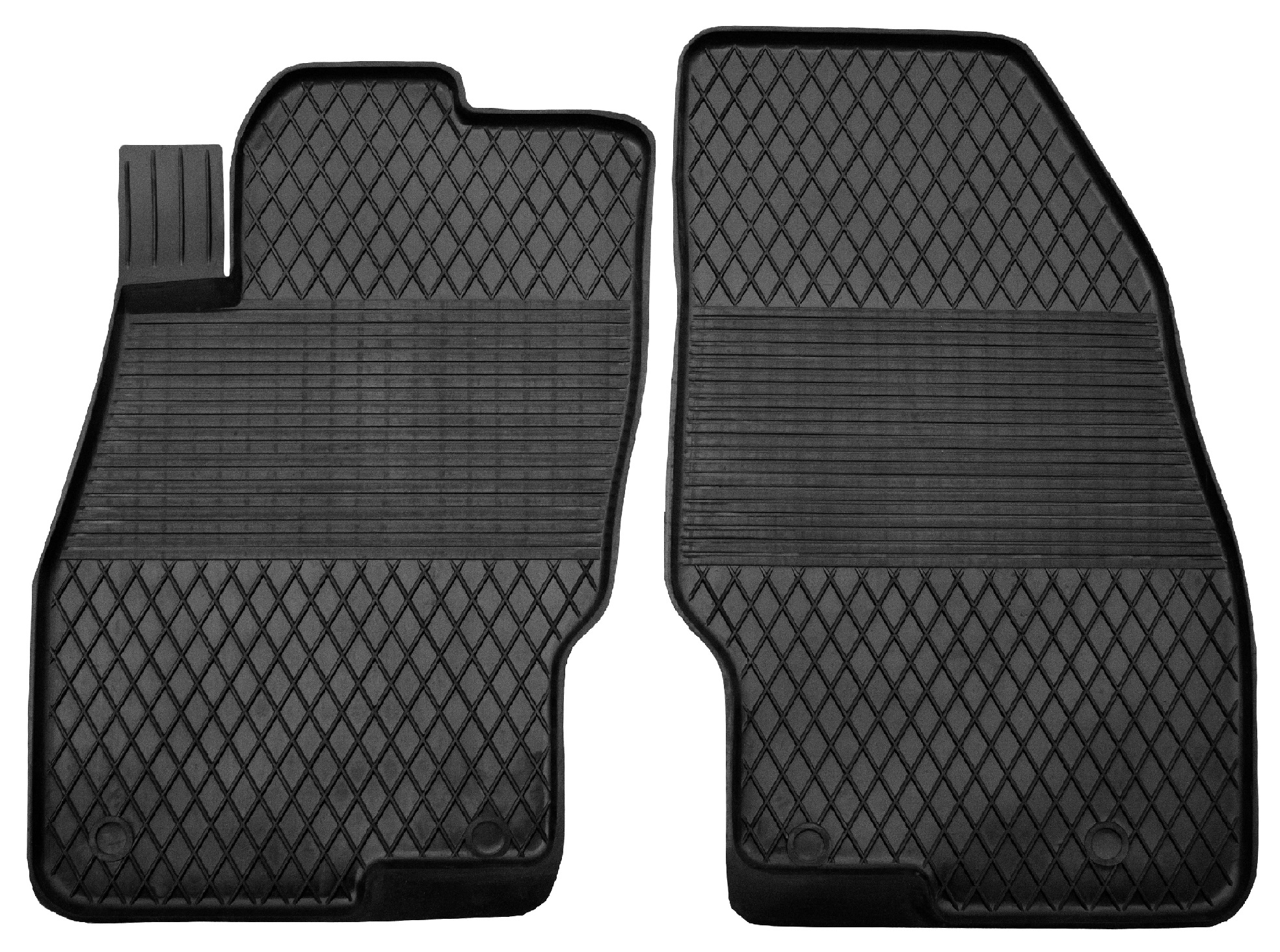 

Fiat Grande Punto 05-12 gumowe dywaniki na przód