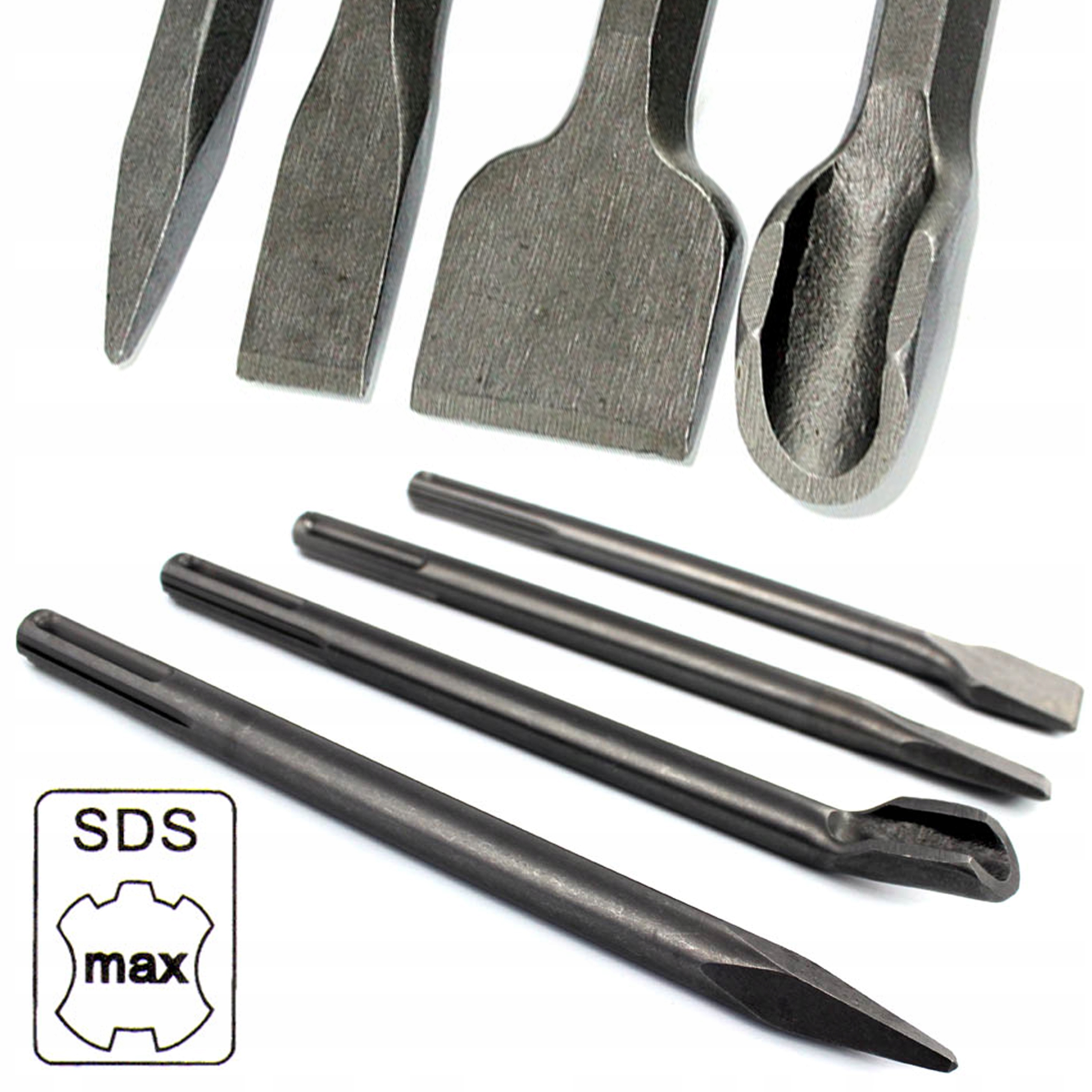 

Zestaw Dłut Do Betonu Sds Max 4 Szt Dłuta Dłuto