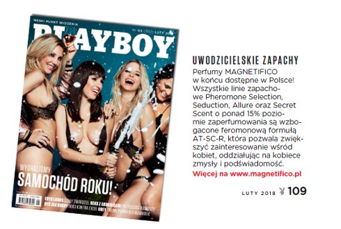 MAGNETIFICO Seduction 2ml MAN feromony KIESZONKOWE Rodzaj atomizery