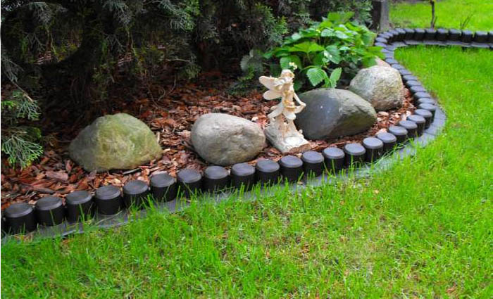 =PALISADA Z NAJAZDEM 4 mb=OBRZEZE PLOTEK =GRAFIT= Kod producenta 12