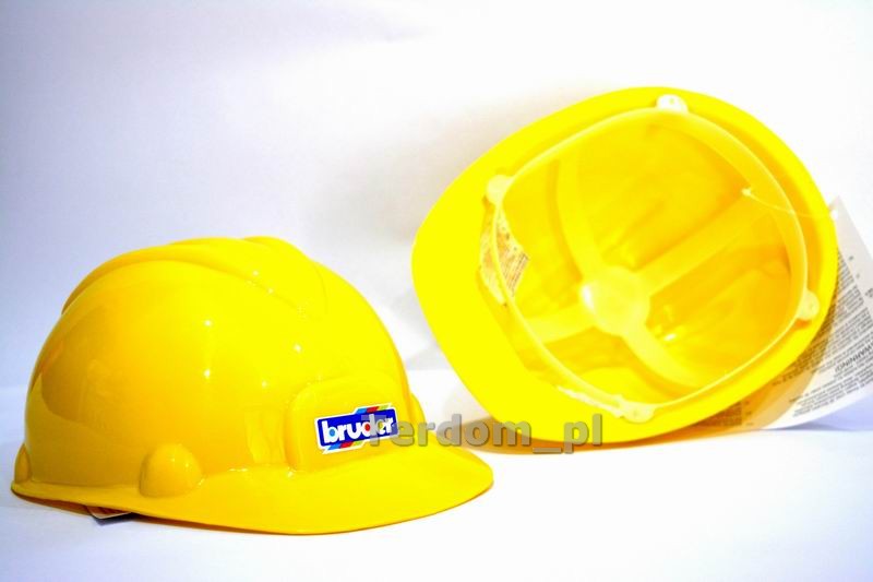 BRUDER 10200 KASK BUDOWLANY dla dzieci Marka Bruder