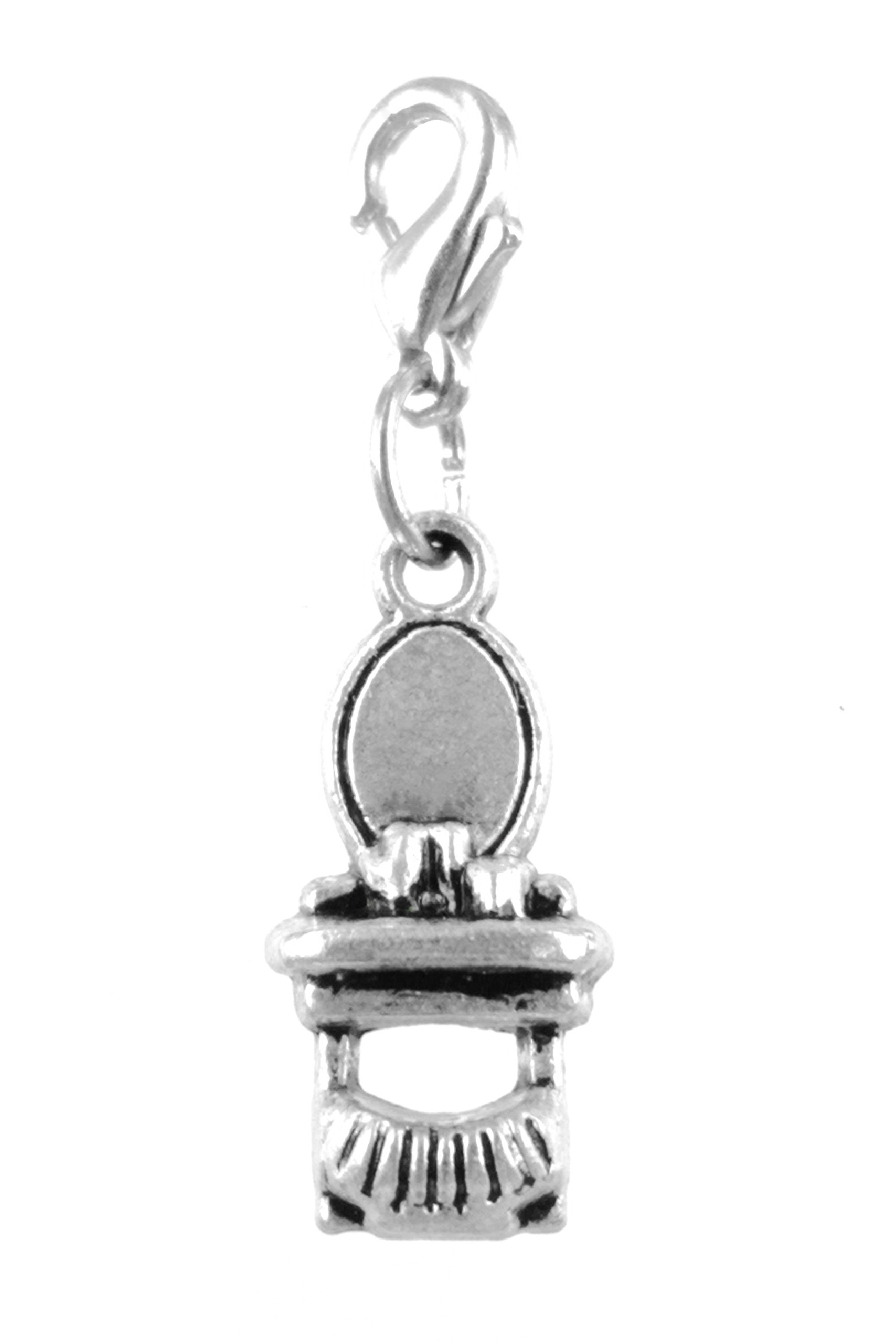 

Charms zawieszka srebrna charms lustro lusterko