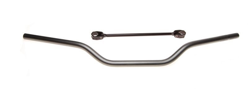 AW5113 - Кермо LEOSHI 22mm MX ENDURO графіт ALU MIELEC