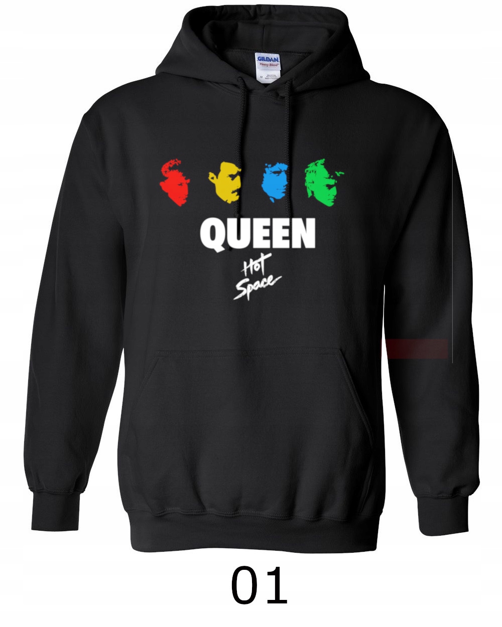 

Queen Freddie Mercury Bluza z kapturem Dużo Wzorów