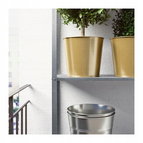 IKEA DAIDAI Osłonka Doniczka SHABBY 19 cm MOSIĄDZ Marka Ikea