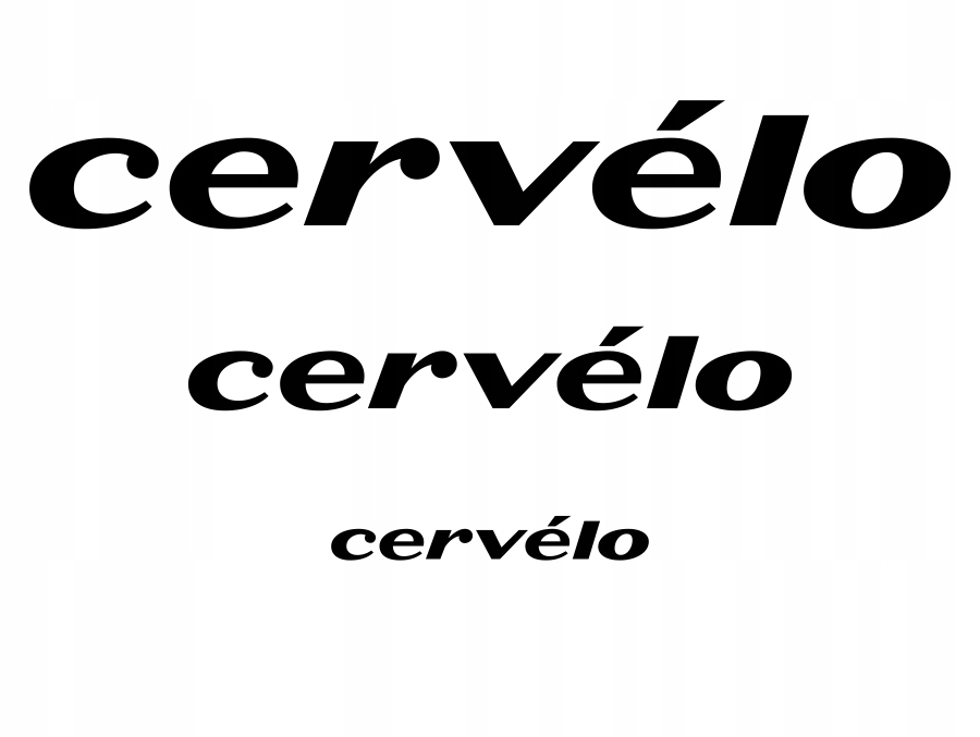 

Cervelo naklejki zastępcze na rower komplet 6 szt
