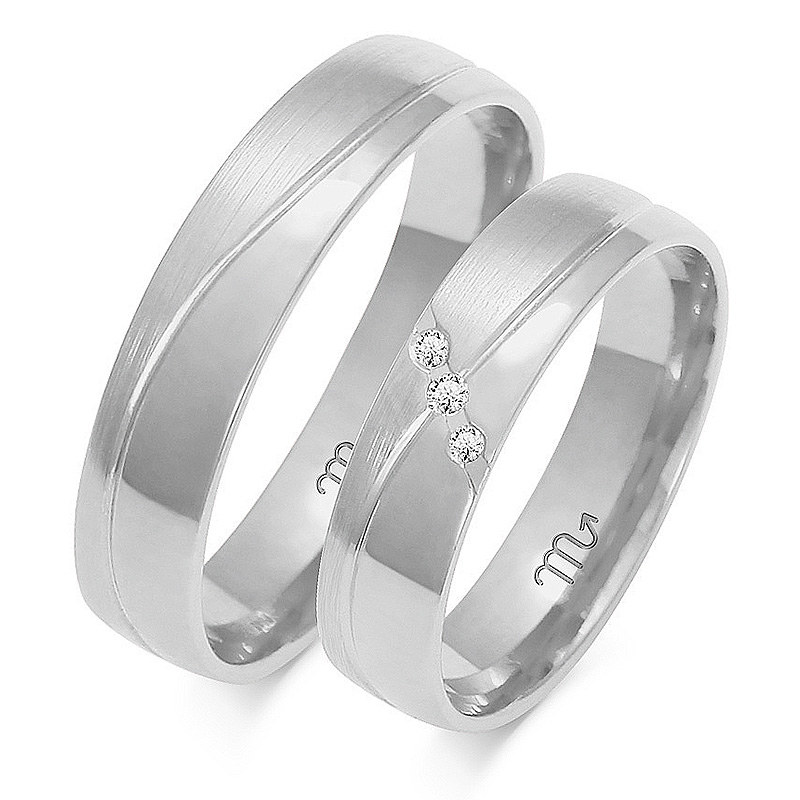Zlaté Prsteny 14K 5 mm Zirkon id A-215
