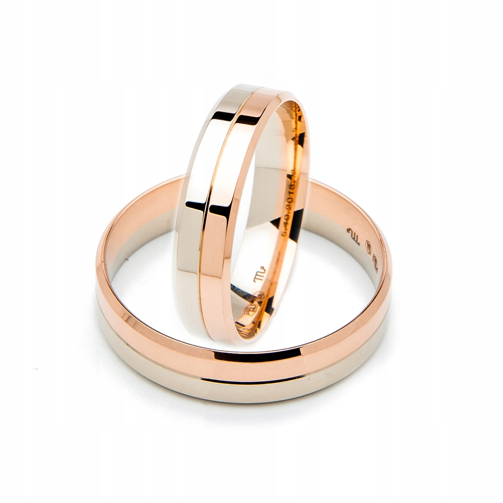 Zlaté Prsteny 14K 5,5 mm Čočka id A-213