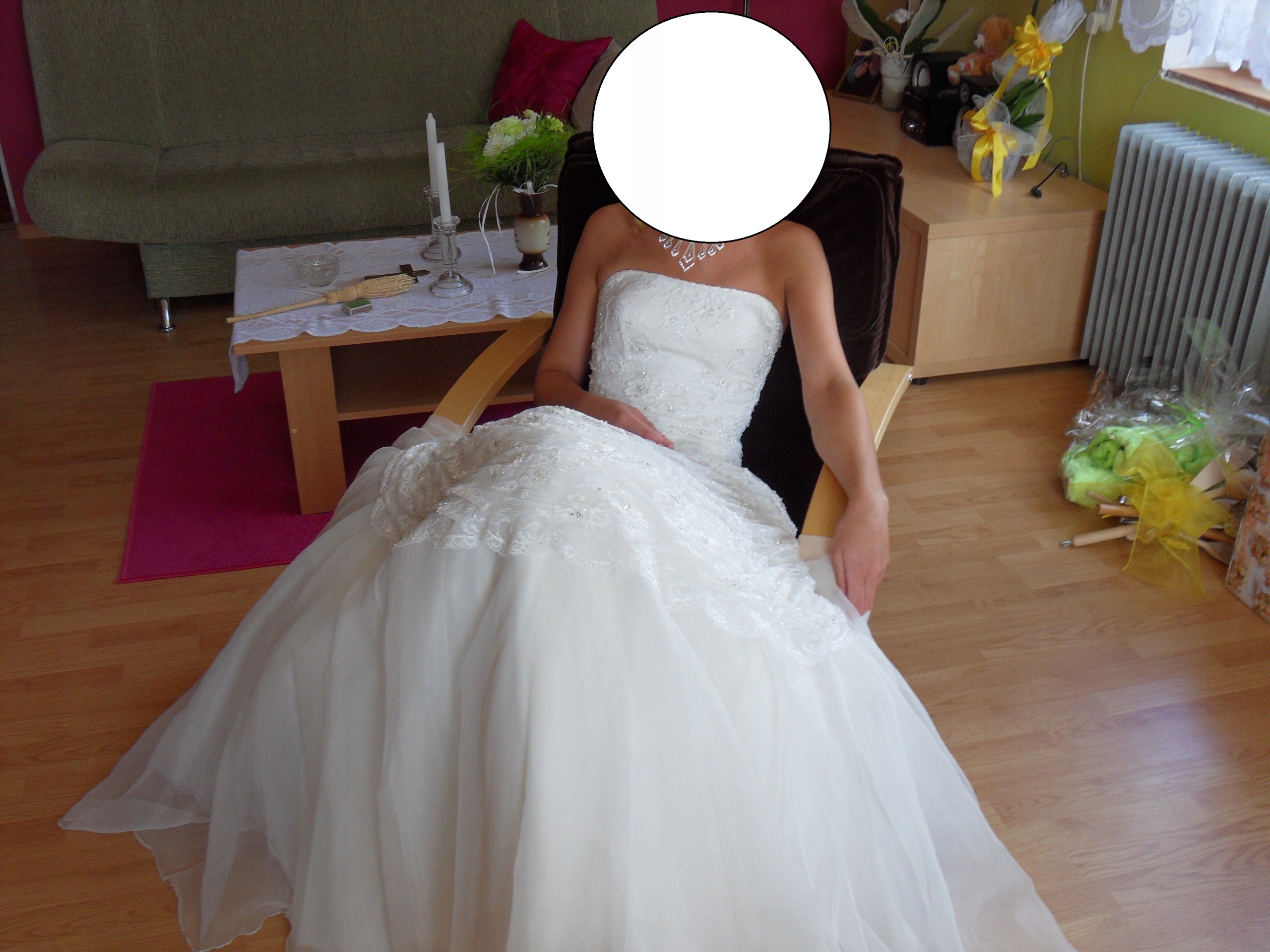 Suknia ślubna rozmiar 38 + Gratis bolerko Marka inna marka