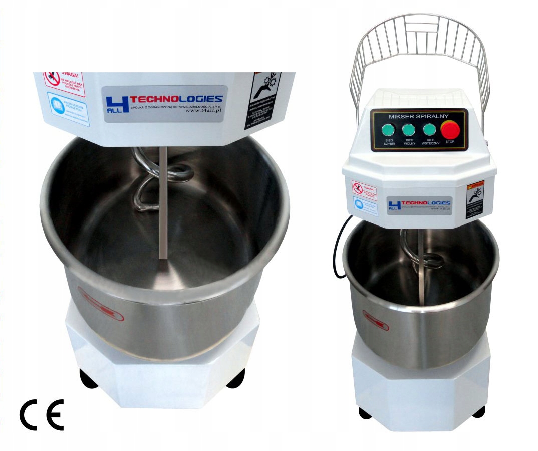 MIKSER SPIRALNY MIESZAŁKA MIESIARKA 2,4 kW / 60L EAN (GTIN) 5906306621237