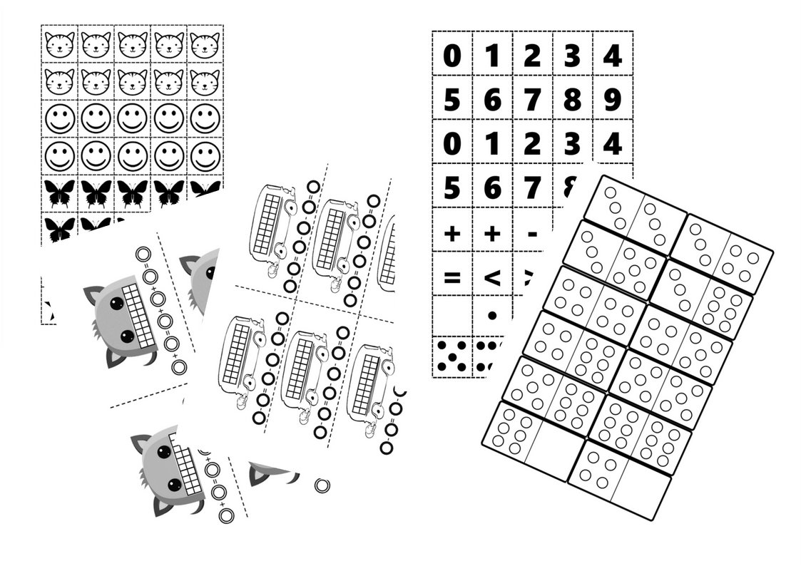 WYCINANKI MATEMATYCZNE - wklejki 83 strony KLASA 1 Wydawnictwo Nauczycielskie zacisze