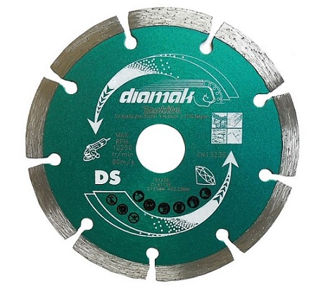 

Makita Diamentowa Tarcza Szybkotnąca 125mm D-61139