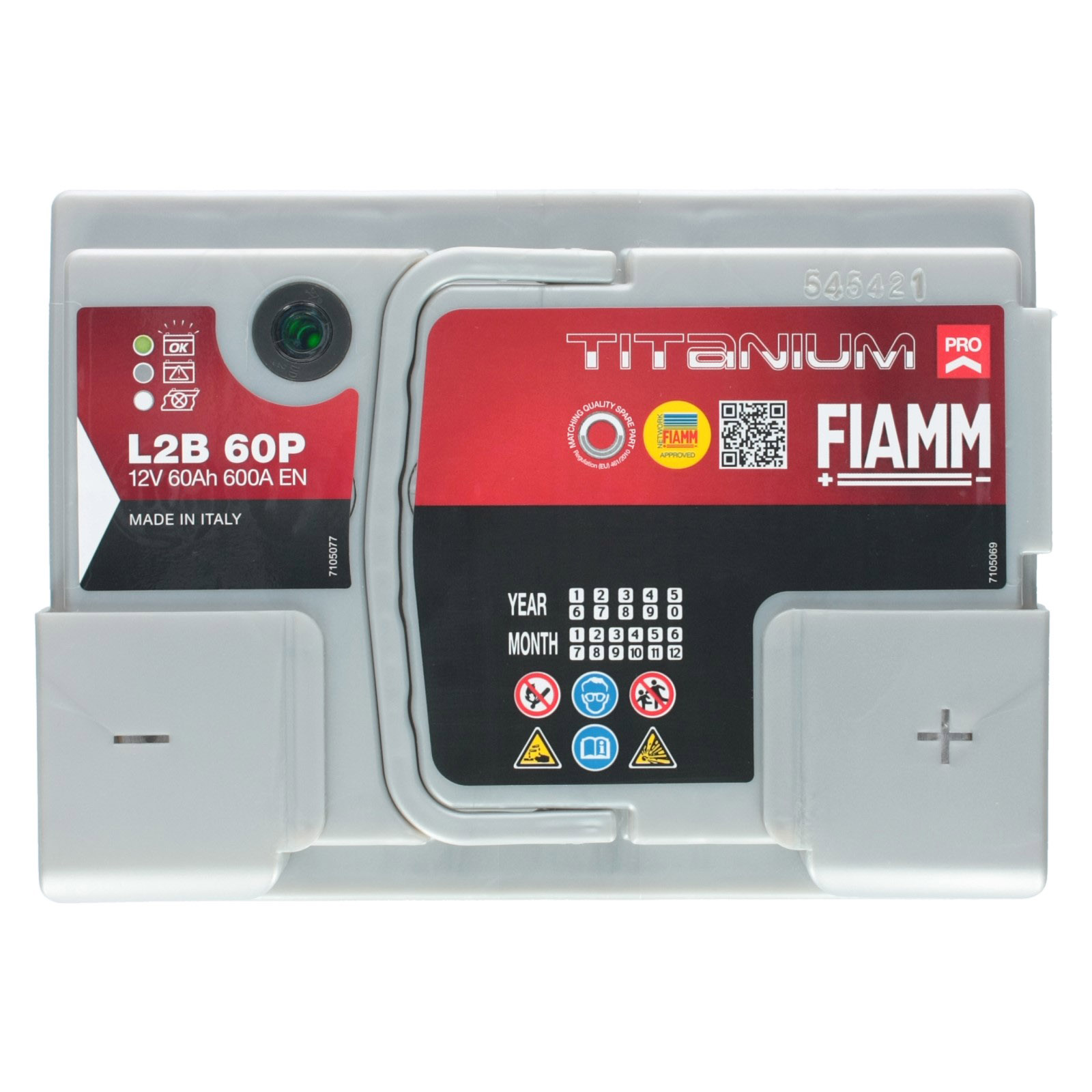 Akumulator FIAMM Titanium PRO 60Ah L2B 60P 600A FTP60L2B za 390 zł z  Zielona Góra -  - (6888437746)