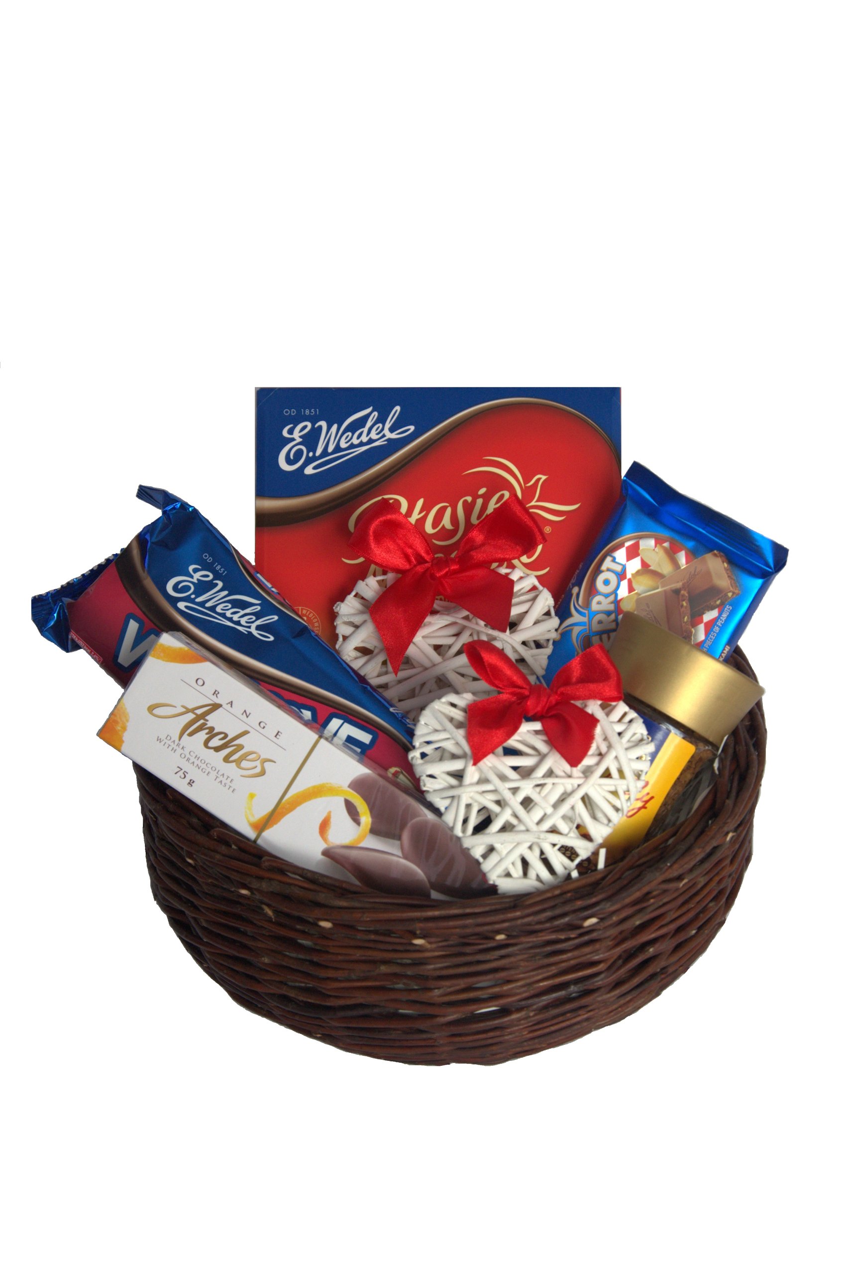 Kosz prezentowy, upominek na dzien kobiet