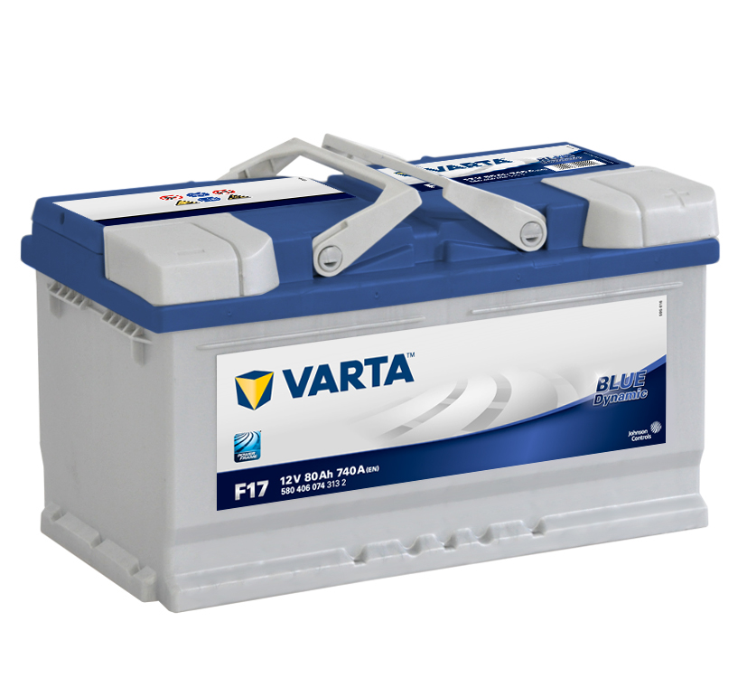 5804060743132 - Акумулятор Varta BLUE DYNAMIC 80AH, 740a, F17