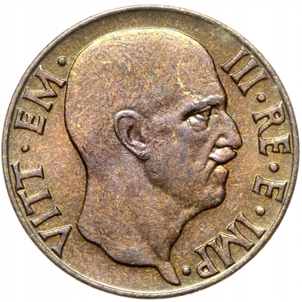 Włochy - Wiktor Emanuel III - moneta - 5 Centesimi 1942 R - Rzym